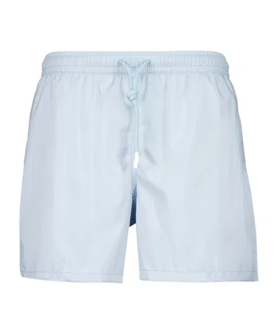 Fedeli Drawstring Swimming Trunks In Blue