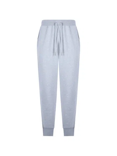 Fedeli Drawstring Tapered Track Pants In Blue