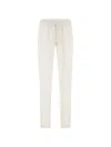 Fedeli Drawstring Trousers In Neutral