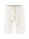 Fedeli Drawstring-waist Shorts In Neutral