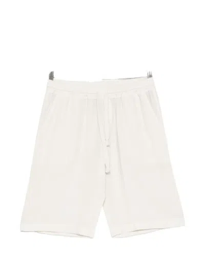 Fedeli Drawstring-waistband Shorts In Neutral