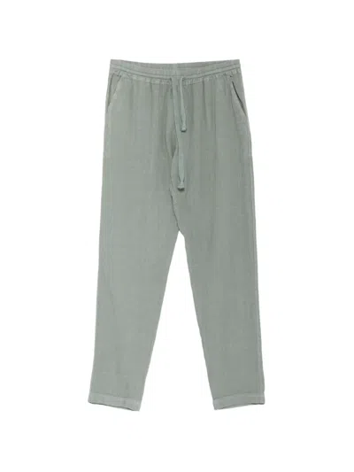 Fedeli Drawstring-waistband Trousers In Green
