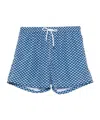 Fedeli Swim Trousers Woven Fabric Man In Blue