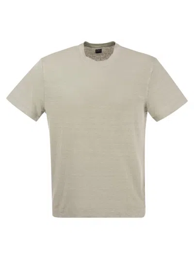 Fedeli Exreme - Linen Flex T-shirt In Multi
