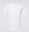 Fedeli Extreme Cotton Terry Polo T-shirt In White