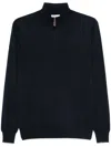 Fedeli Favonio Sweater In Blue