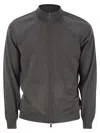 Fedeli Favonio - Virgin Wool Sweater With Full Zipper