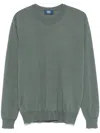 Fedeli Fine-knit Sweater In Grey