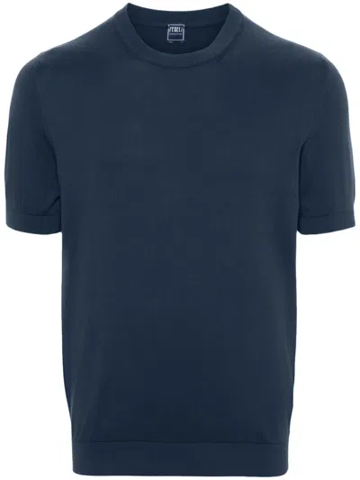 FEDELI 密织棉T恤