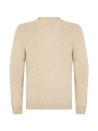 Fedeli Fine-knit Cashmere Sweater In Neutral