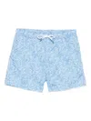 Fedeli Polyester Beachwear In Blue