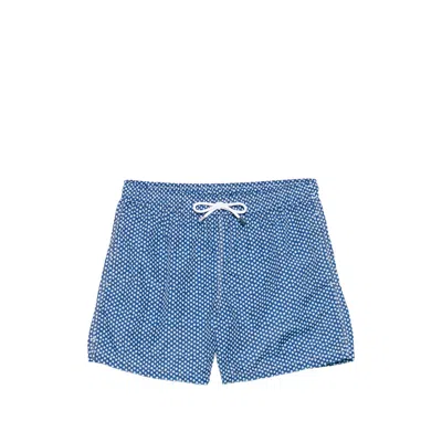Fedeli Floral Print Swim Shorts In Multi