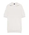 Fedeli Fine-knit T-shirt In Light Dusty