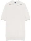 Fedeli Fine-knit T-shirt In Neutrals