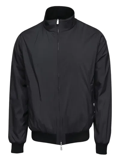 Fedeli Full-zip Jacket In Black