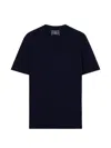 Fedeli Gary Cotton T-shirt In Blue