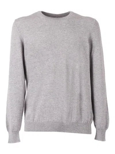 Fedeli Crew-neck Sweater In Gray