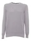Fedeli Gray Sweater In Multicolor