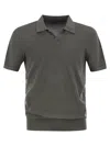 Fedeli Giza Cotton Short-sleeved Polo Shirt