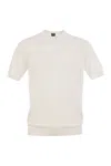 Fedeli Giza Cotton T-shirt In White