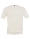 Fedeli Giza Cotton T-shirt In White
