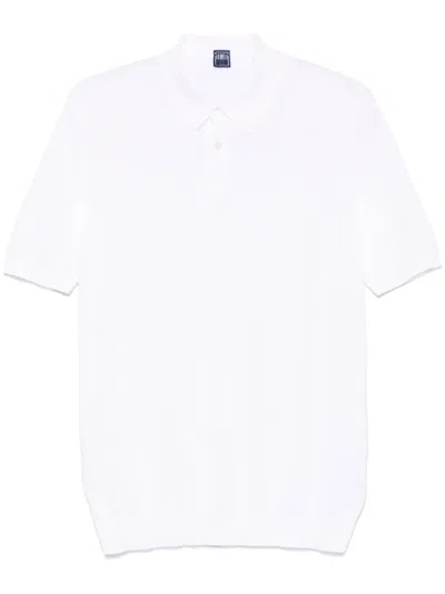 Fedeli Giza Polo Shirt In White