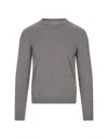 FEDELI GREY BABY CASHMERE SWEATER