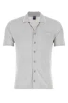 Fedeli Grey Linen Blend Cardigan