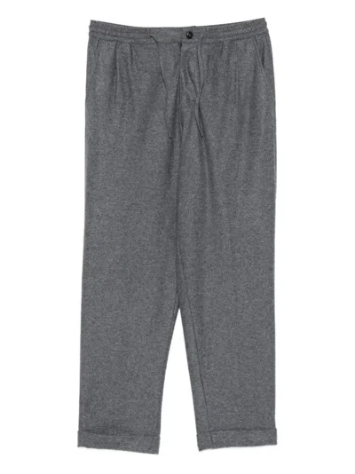 FEDELI HARVARD DRAWSTRING CUFFED TROUSERS