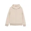 Fedeli Hooded Zip-front Jacket In Neutral