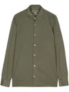 Fedeli Jason Giza Jersey Shirt In Green