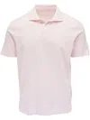 Fedeli Jersey Polo Shirt In Pink