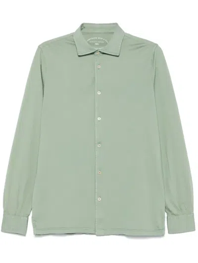 Fedeli Jersey Shirt In Green