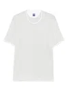 Fedeli Jersey T-shirt In Grey