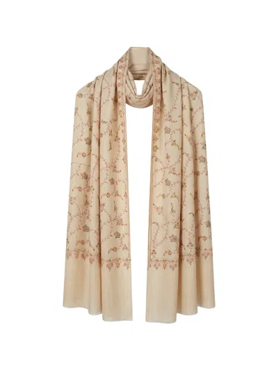 Fedeli Kani Embroidered Scarf In Multi