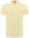 Fedeli Knitted Polo Shirt In Yellow