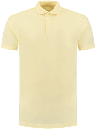 Fedeli Knitted Polo Shirt In Lemone