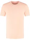 Fedeli Knitted T-shirt In Orange