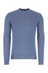 Fedeli Light Blue Sweater In Blue