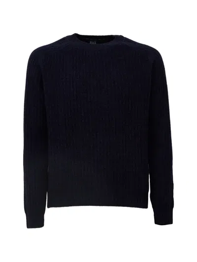 Fedeli Ladak Ribbed-knit Sweater In Black