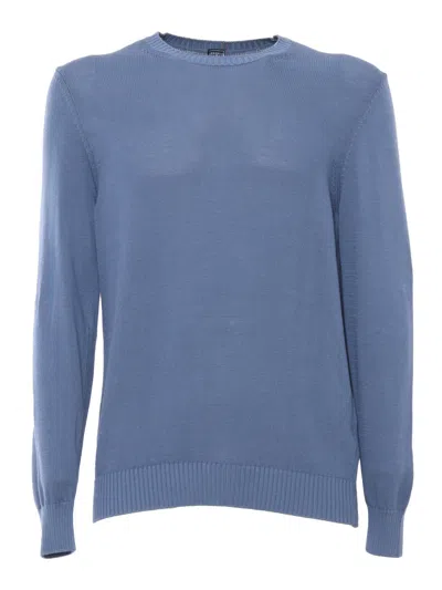 FEDELI LIGHT BLUE SWEATER
