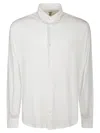 Fedeli Lightweight Cotton Button-up Shirt In Neutral
