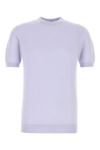 Fedeli Lilac Cotton Sweater