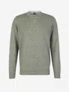 Fedeli Crew Neck Sweater In Green
