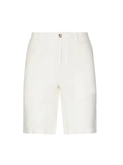 FEDELI LINEN BERMUDA SHORTS