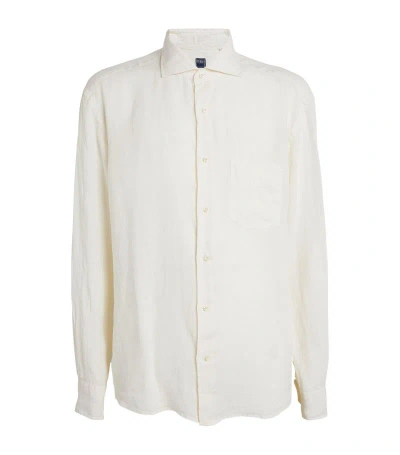 FEDELI LINEN STRIPED SHIRT