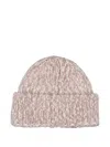 Fedeli Logo-plaque Beanie In Neutral