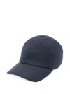 Fedeli Logo-plaque Hat In Blue