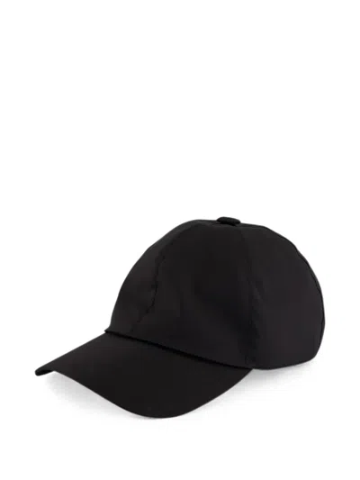 Fedeli Logo-plaque Baseball Cap In Black