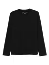 Fedeli Long-sleeve T-shirt In Black